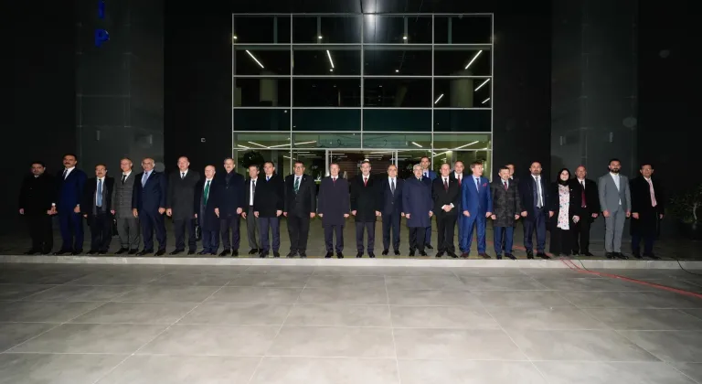 Cumhurbaşkanı Yardımcısı Yılmaz, Ercan Havalimanı'nda açıklamalarda bulundu: