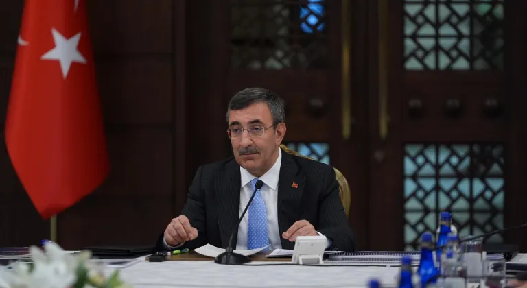 Cumhurbaşkanı Yardımcısı Yılmaz, Nüfus Politikaları Kurulu toplantısında konuştu: