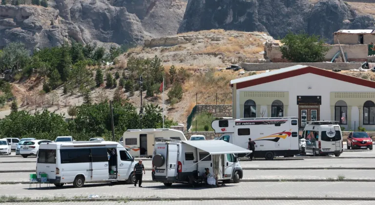 Darende tarihi alanları ve doğasıyla karavan tutkunlarını ağırlıyor
