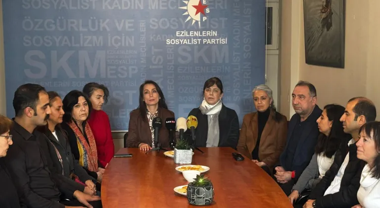 DEM Parti Eş Genel Başkanı Hatimoğulları'ndan ESP İstanbul İl Örgütüne ziyaret