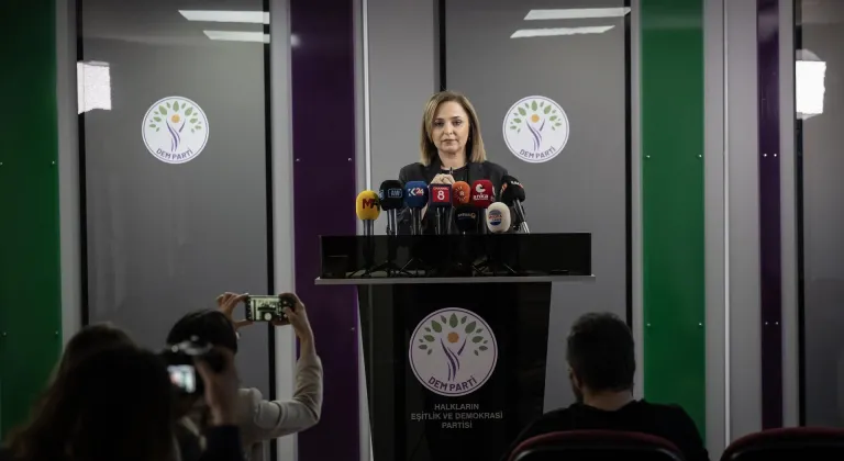 DEM Parti Sözcüsü Doğan, basın toplantısı düzenledi: