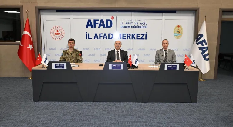 Denizli'de 5,6 büyüklüğünde deprem senaryosuyla tatbikat yapıldı