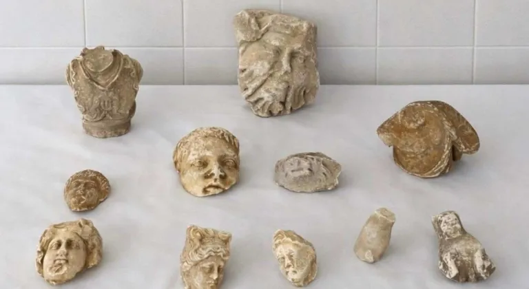 Denizli'de tarihi eser operasyonunda 5 şüpheli yakalandı