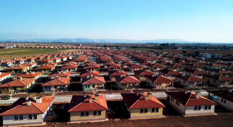 Deprem bölgesinde 65 binin üzerinde köy evi tamamlandı