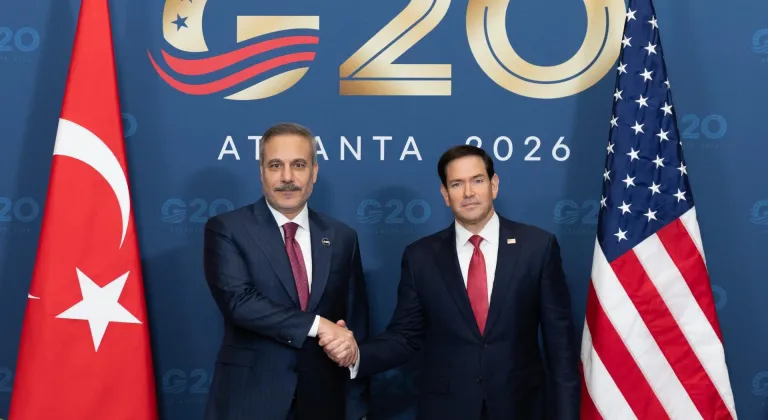 Dışişleri Bakanı Fidan, ABD Dışişleri Bakanı Rubio ile bir araya geldi