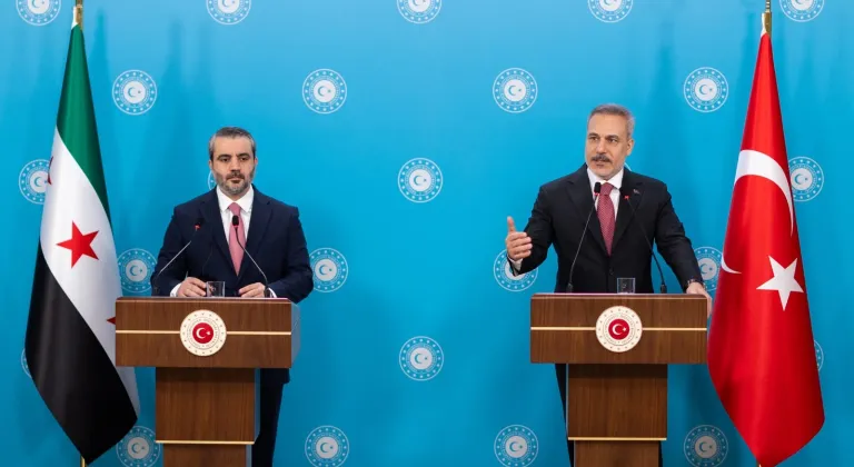 Dışişleri Bakanı Fidan, Suriyeli mevkidaşı Şeybani ile ortak basın toplantısında konuştu: (2)