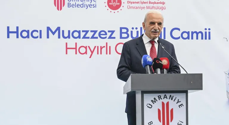 Diyanet İşleri Başkanı Arpaguş, Ümraniye'de cami açılışına katıldı