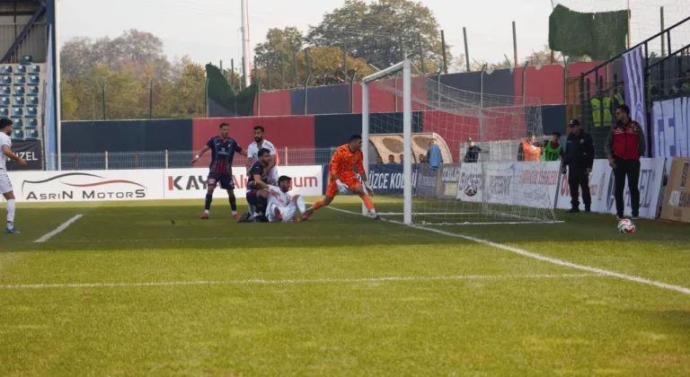 Düzcespor ve Kdz. Ereğli Belediyespor puanları paylaştı