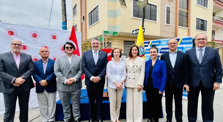 Ekvador'un Guayaquil kentinde Atatürk Sokağı'nın açılışı yapıldı