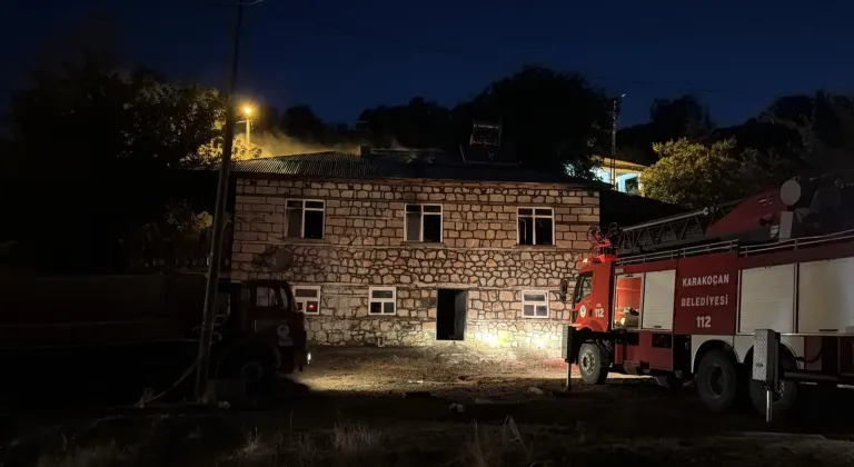 Elazığ’da evlerinde yangın çıkan çift hayatını kaybetti