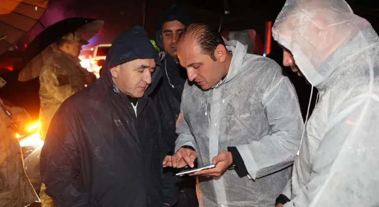 Elazığ'da sağanak etkili oldu