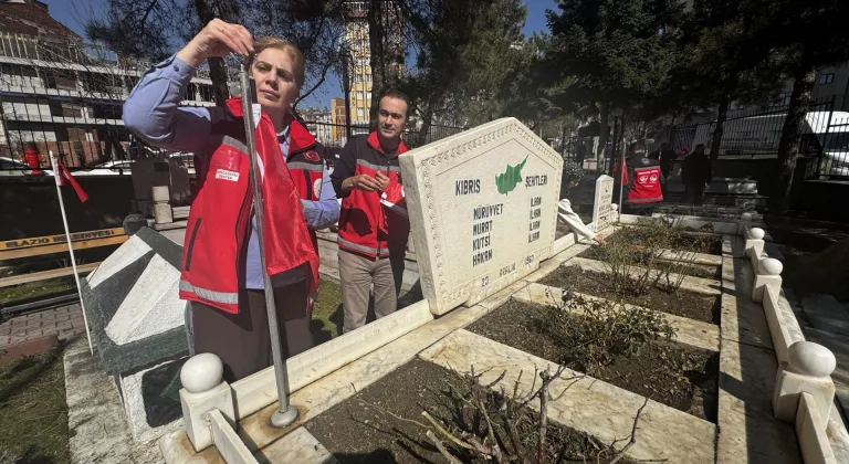 Elazığ'da şehitliklerde kapsamlı bakım ve temizlik çalışması başlatıldı