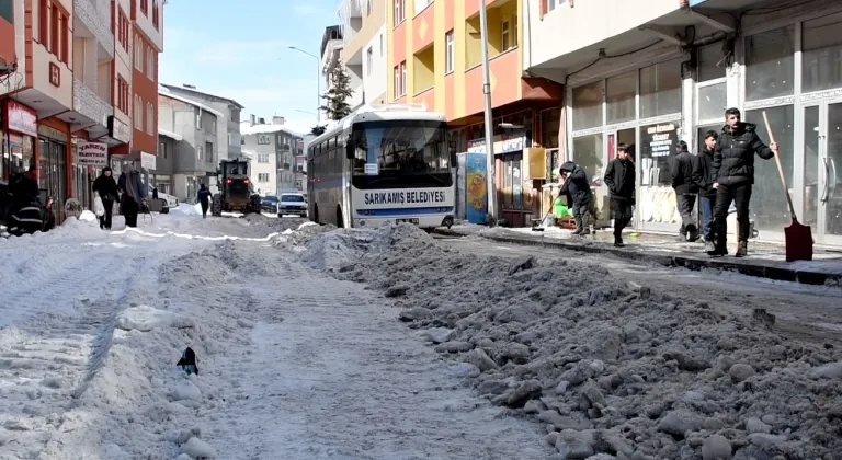 Erzurum, Kars ve Ardahan'da kar etkili oluyor