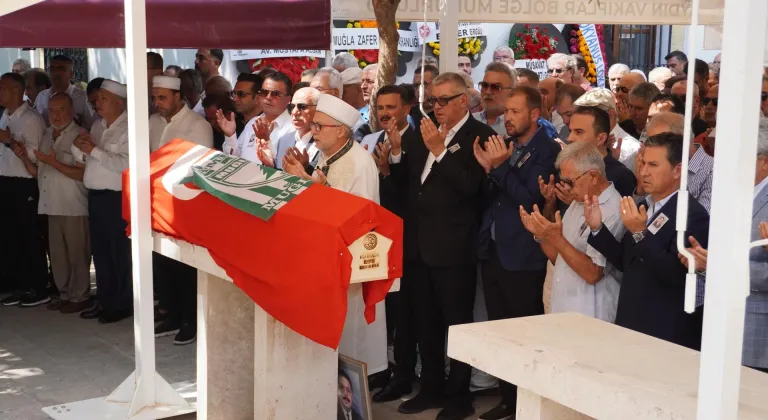 Eski milletvekili Latif Sakıcı için Muğla'da cenaze töreni düzenlendi