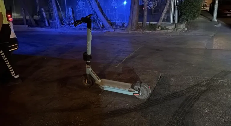Eskişehir’de alkollü elektrikli skuter sürücüsüne 25 bin lira ceza kesildi