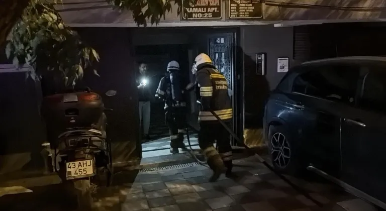 Eskişehir'de yangında ayakları yanan kediye ilk müdahale ambulansta yapıldı