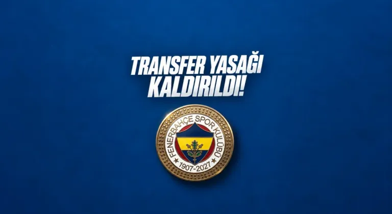 Fenerbahçe’nin transfer yasağı kaldırıldı: FIFA’dan resmi işlem tamamlandı