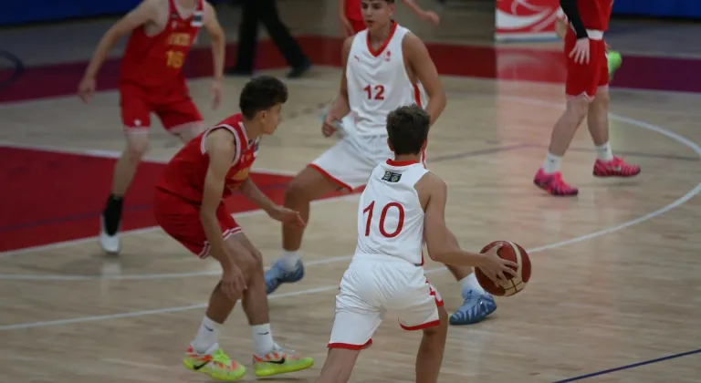FIBA Altyapı Gelişim Projesi'nin final kampı, Çanakkale'de tamamlandı