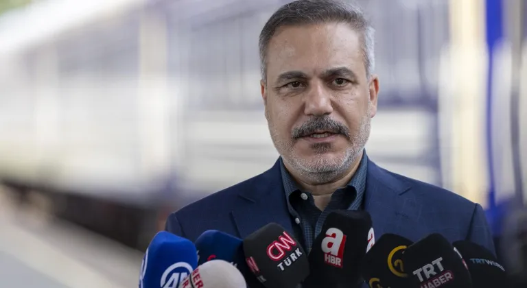Fidan, Ukrayna ziyareti öncesi basına demeç verdi: