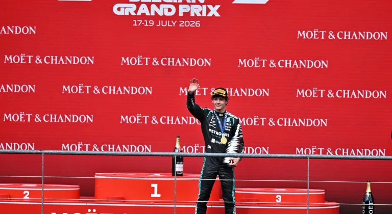 Formula 1'de sezonun 10. yarışı Belçika Grand Prix'sini Kimi Antonelli kazandı