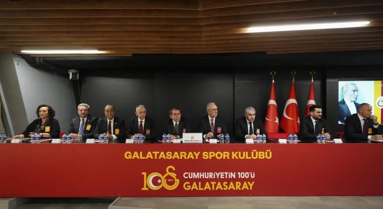 Galatasaray Kulübünde şubat ayı olağan divan kurulu toplantısı yapıldı