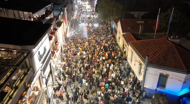 Galatasaray'ın şampiyonluğu İstanbul'da coşkuyla kutlandı