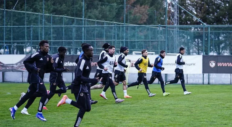 Gaziantep FK, Alanyaspor maçının hazırlıklarına başladı