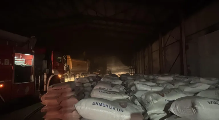 Gaziantep'te fabrikada çıkan yangın söndürüldü