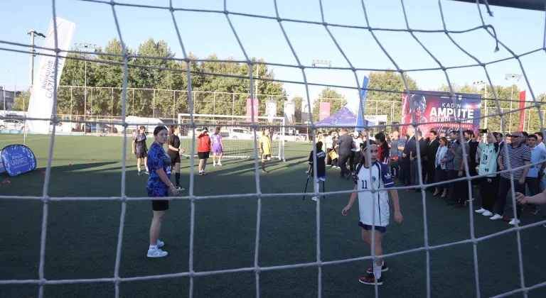 Gaziantep'te Kadın Ampute Futbol Takımı kuruldu