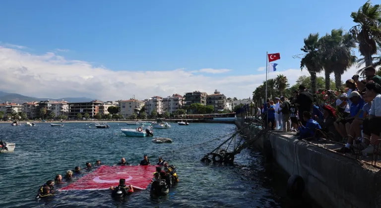 Geleneksel Engelsiz Dalış Kampı, Erdek'te düzenlendi
