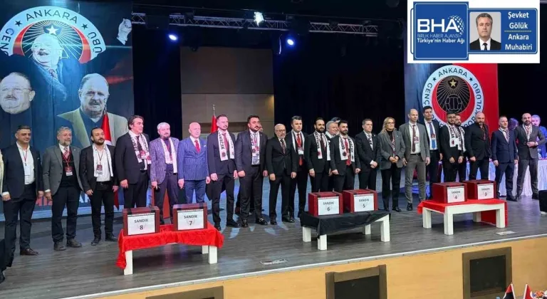 Gençlerbirliği Olağanüstü Genel Kurulunda Arda Çakmak yeniden başkan seçildi