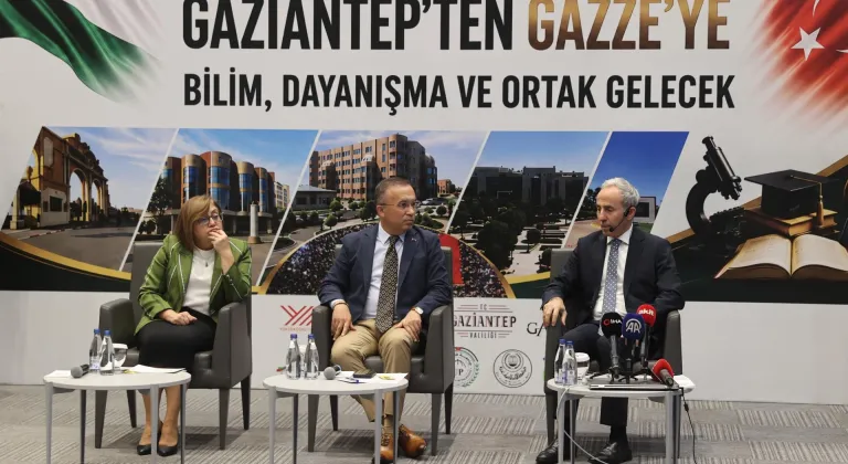 GİBTÜ "Gaziantep'ten Gazze'ye Bilim, Dayanışma ve Ortak Gelecek" programı düzenlendi