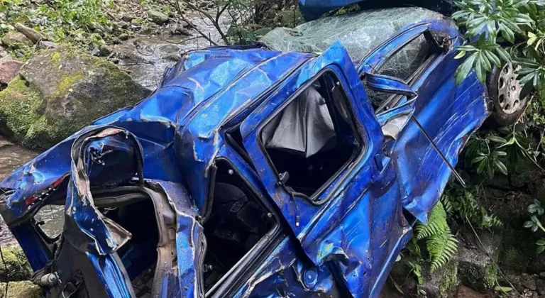 Giresun'daki trafik kazasında 4 kişi yaralandı