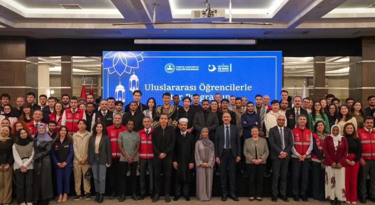 Göç İdaresi Başkanlığından uluslararası öğrencilere iftar