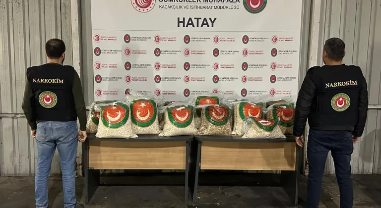 Gümrükler Muhafaza ekipleri, İstanbul Havalimanı ve İskenderun Limanı'nda uyuşturucu ele geçirdi