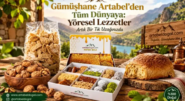 Gümüşhane'nin yöresel ürünleri dijital pazarda
