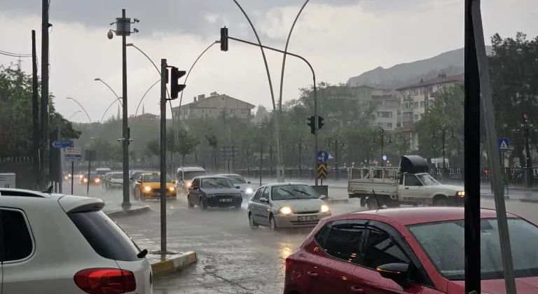 GÜNCELLEME 2 - Çankırı'da sağanak hayatı olumsuz etkiledi