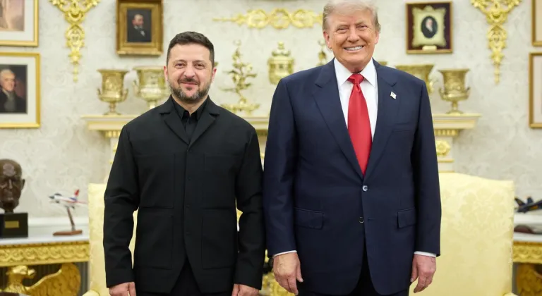 GÜNCELLEME - ABD Başkanı Trump, Ukrayna Devlet Başkanı Zelenskiy ile Beyaz Saray'da görüştü
