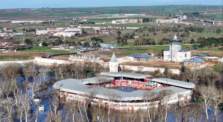 GÜNCELLEME - Edirne'de taşan nehirlerin debileri düşüyor