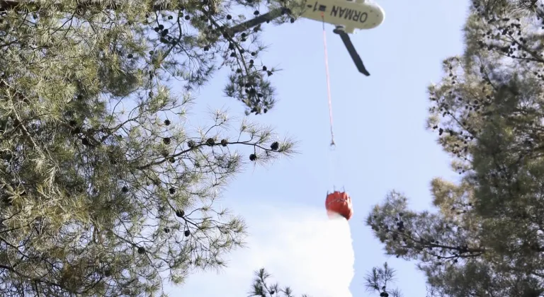 GÜNCELLEME - Fethiye'de çıkan orman yangını kontrol altına alındı