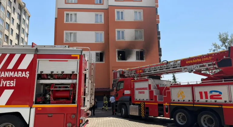 GÜNCELLEME - Kahramanmaraş'ta dairede çıkan yangında 3 kardeş hayatını kaybetti