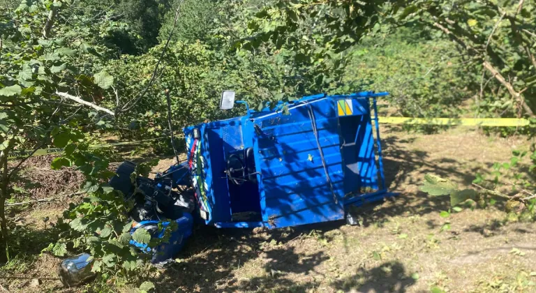 GÜNCELLEME - Ordu'da devrilen tarım aracındaki 2 kişi öldü, 11 kişi yaralandı