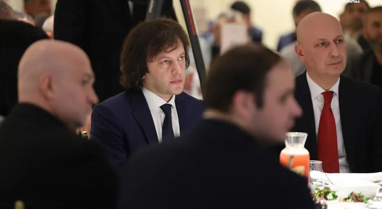 Gürcistan Başbakanı Kobakhidze, Tiflis'te iftar programı düzenledi