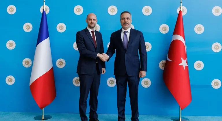 Hakan Fidan ile Fransız mevkidaşı Barrot Ankara’da görüştü