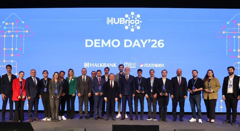 Halkbank HUBrica Demo Day etkinliğinde 10 girişimi yatırımcılarla buluşturdu