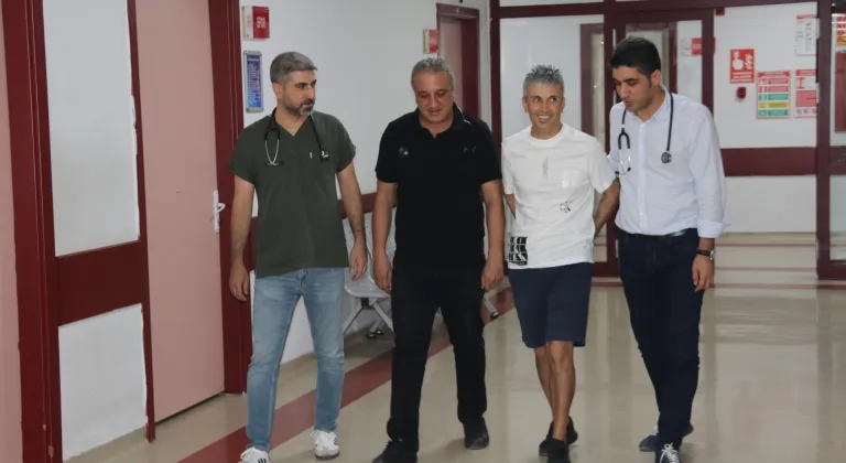 Hastanın yapay kalp kapağındaki kaçak, kapalı yöntemle giderildi