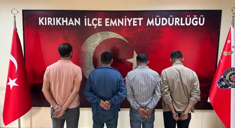 Hatay’da iş yerini kurşunlayan 4 şüpheli tutuklandı