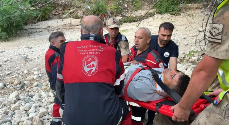 Hatay'da kayıp olarak aranan kişi ormanlık alanda baygın halde bulundu