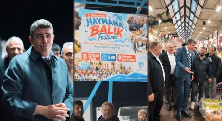 Haymana Belediye Başkanı Koç’tan Balık Festivali öncesi Ankara’da esnaf ziyareti