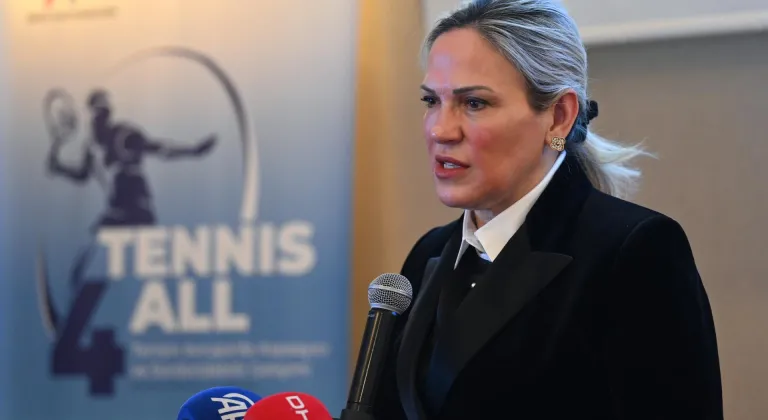 "Herkes İçin Tenis" projesinin paydaşları Ankara'da bir araya geldi